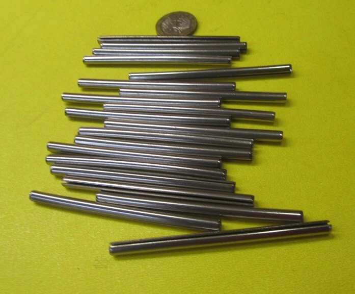 420 Stainless Steel,. Slotted Roll Spring Pin, 3/16" Dia x 3" Length, 20 pcs