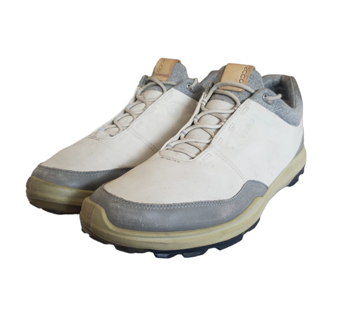 Ecco Biom 3 GTX Spikeless Golf Shoes Gore Tex Gray Yak Leather Mens Sz 12 | eBay