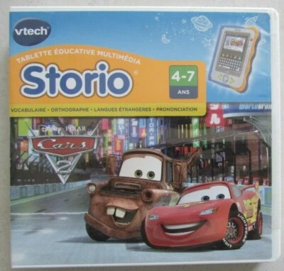 Jeu Vtech Storio Cars 2 Vocabulaire Orthographe + Patrouille & l'extra terrestre - Photo 1/4