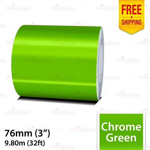 PinStriping Pin Stripe Adhesive Tape Styling Decal Vinyl Sticker CHROME GREEN - Bild 24 von 27