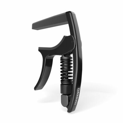 Ukulele Capo D'Addario Tri-Action verstellbare Spannung schwarz PW-CP-20