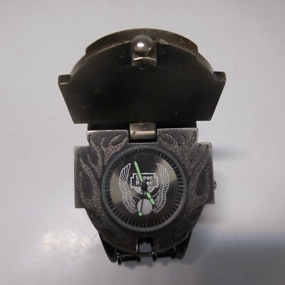Motorraduhr Super Rider Sammlung EDELSTAHL BACK JAPAN MOVEMENT N4806