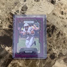 2024 Panini Prizm Draft Picks - Purple Wave Prizm #138 Jordan Travis B-2