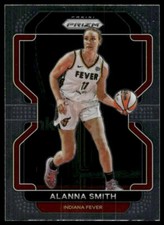 2022 Panini Prizm WNBA #49 Alanna Smith Silver Indiana Fever