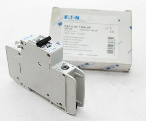 FAZ-C10/1-NA-SP, Eaton, Faz-Na Ul 489 Mcb 1P 10 A C Curve Single Pkg