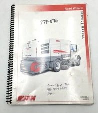 Elgin Road Wizard Sweeping System Service Manual 2010