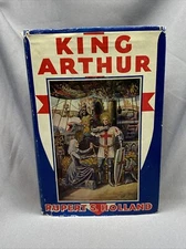 King Arthur Rupert Holland Hardcover 1919 Antique Grosset & Dunlap Dust Jacket