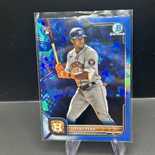 2022 Bowman Chrome Sapphire Edition - #35 Jeremy Pena (RC)