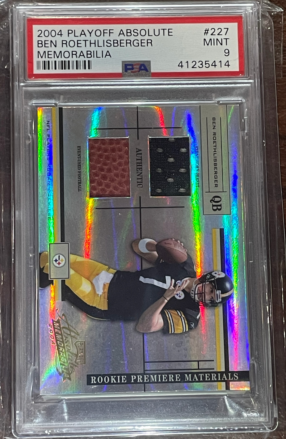 Ben Roethlisberger Playoff Absolute Memorabilia #227 Base
