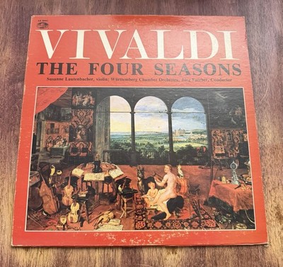Allegro Vivaldi The Four Seasons 12'' Black Vinyl LP 33 RPM Stereo AR 88002