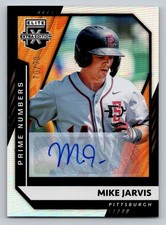 Mike Jarvis 2021 Panini Elite Extra Edition Auto 70/70 Pittsburgh Pirates #115