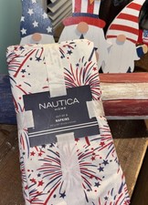 8 NAUTICA Patriotic Americana 4th Of July Red...