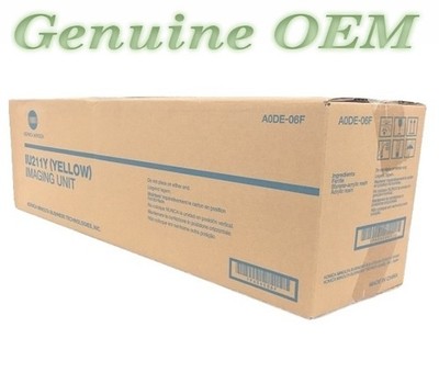 A0DE06F/IU211Y,IU-211Y Original OEM Konica Minolta Drum, Yellow Genuine Sealed