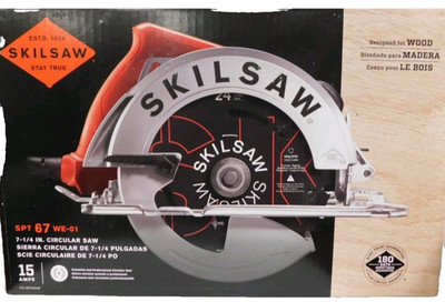 SKILSAW SPT-67- WE -01  , 7-1/4'' CIRCULAR SAW  15 AMPS