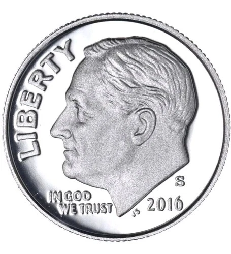 2016-S Silver Proof Dime - 90% Silver