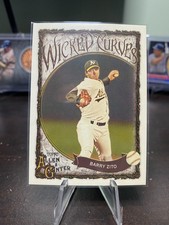 2025 Topps Allen & Ginter Wicked Curves Insert WC-5 Barry Zito