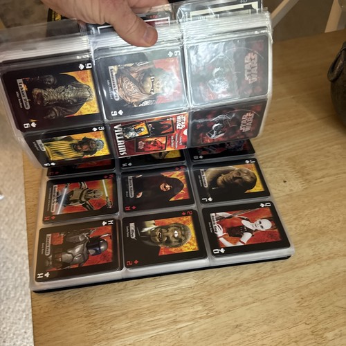 Star Wars Sammelkarten Mappe 40 Seiten Karten Nm Zustand - Bild 6 von 7