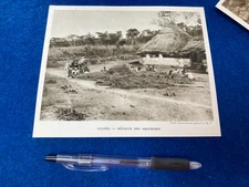 Guinea ABSTRACT CUTTING OR BOOKPLATE  ART DECO ERA  1928