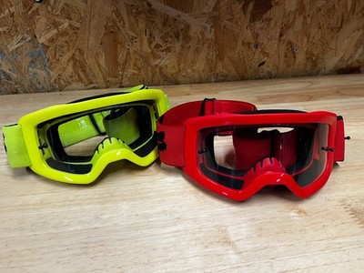 Fox Racing Main Core Kinder Google Kids Brille rot gelb