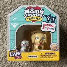 Little Live Pets Mama Surprise Families Retriever Mini House NEW Sealed