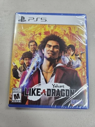 Yakuza Like a Dragon Sony PS5 Factory Sealed SEE PICTURES