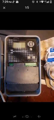 INTERMATIC ET90215CR ElectronicTimer,Astronomic,Gray,Metal 13D106