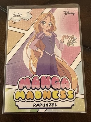 2026 Topps Disney Neon RAPUNZEL #MM-13 MANGA MADNESS Insert