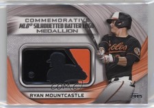 2022 Series 1 MLB Logo Medallion Commemorative Relics Ryan Mountcastle 05ja
