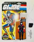 G.I. Joe 1986 Viper Vipers v1 (Cobra Infantry) w/Full Card Back, COMPLETE, NICE