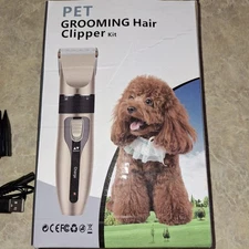 Pet Grooming 10 Piece Dog Hair Shaving Trimming Clipper Kit New cordless trimmer
