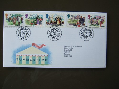 BARGAIN SELECTION GB USED QE2 COMMEMMORATIVE STAMP SETS ON FDC + EVENT COVERS - Picture 102 of 227