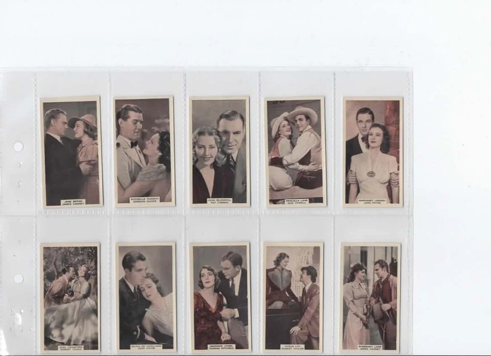 Full original set of A M Wix Film Favourites (3rd series) 1939 - Image 3 of 4