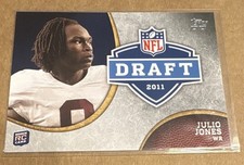 2011 Topps Rising Rookies - Draft Rookies Julio Jones #DR-JJ (RC)