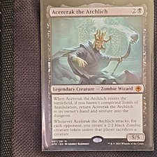 Acererak The Archlich 087/281 M PF MTG Adventures In The Forgotten Realm Series