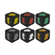 Grimlord Board Game Colour Injury Dice (6) NM