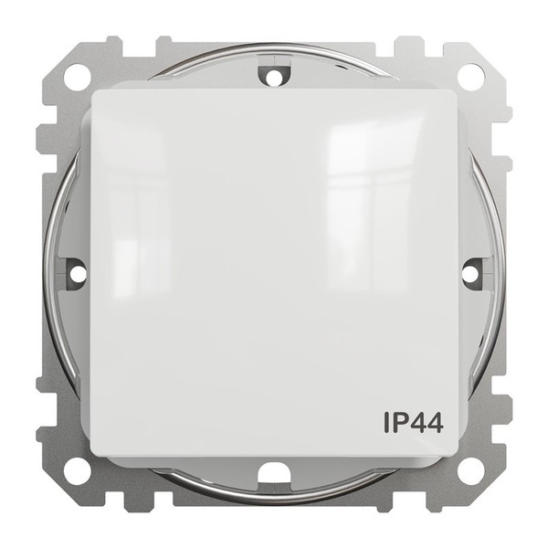 Schneider Electric Sedna Design Unterputz-Schalter IP44 Weiß 1-Fach 10A 250V-image