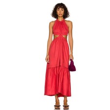 A.L.C. Whitney Moroccan Spice Red Cutout Halt...