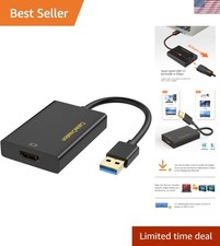 USB 3.0 to HDMI Adapter with DisplayLink, USB External Display Graphics Adapt...