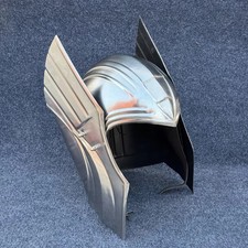 Thor Movie Rangnarok Helmet 18G Steel Authentic Cosplay Prop Replica Thor Helmet