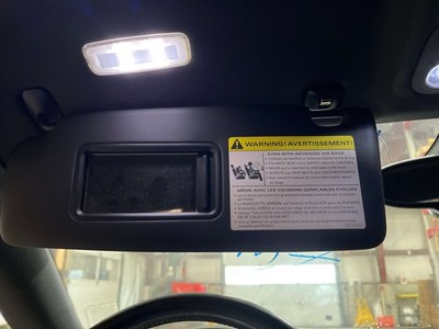 2013 Audi TT Sun Visor Driver Left Front Top Shade Panel Illuminated Coupe OEM