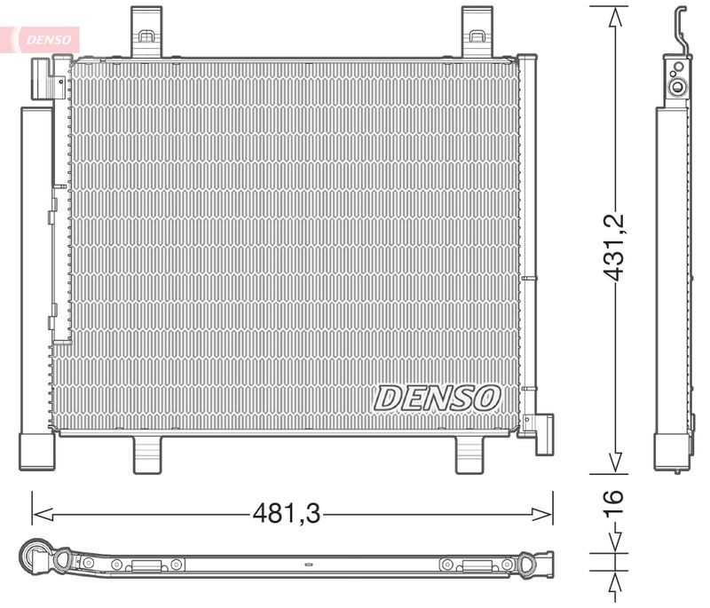 Denso Dcn32023 Air Con Condenser - Image 11
