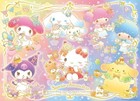 Beverly 600-Piece Jigsaw Puzzle Sanrio Characters Sparkling Snack Time 38x53cm