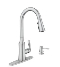 Moen Cadia 87869SRS Pull Down Kitchen Faucet,Spot Resist Stainless NEW