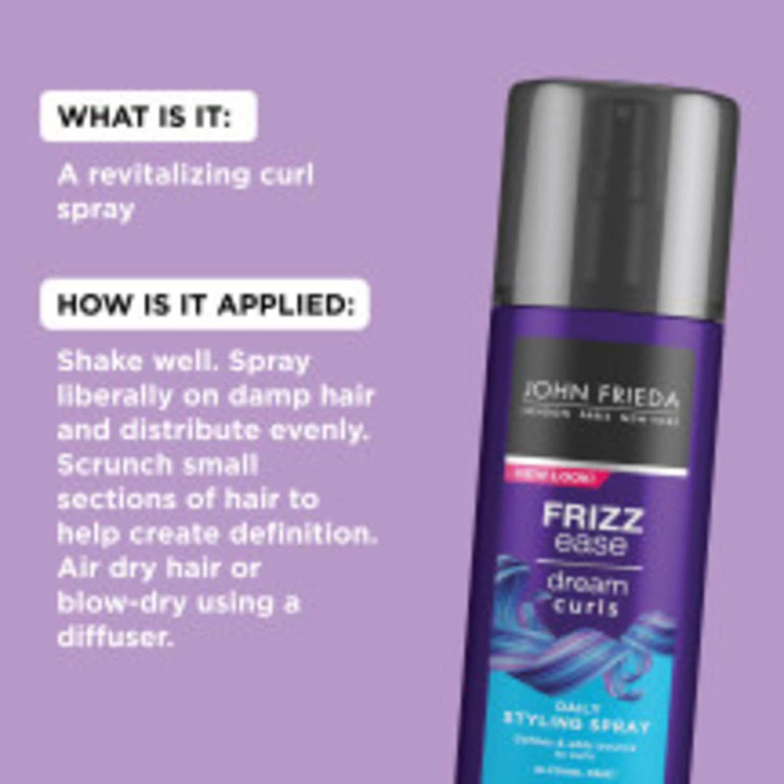 Wake Up Sleep Spirals Alcohol Free Curl Perfecter 6.7 Ounce Hair Spray