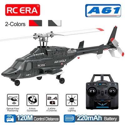 RC ERA A61 Airwolf 4CH 6-Achsen-Gyro-Optischer-Flow-RC-RTF Hubschrauber