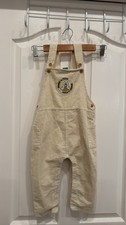Winnie The Pooh Disney Corduroy Overalls Baby Sz 24 M Pre Owned