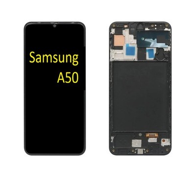 Display für Samsung  Galaxy A50  SM-A505F LCD Bildschirm Touchscreen mit Rahmen
