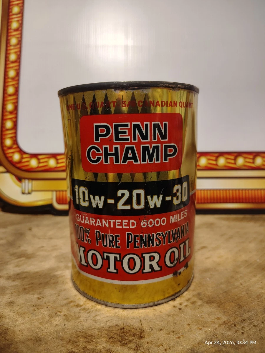 Penn Motor Oil In Collectible Gas & Oil Advertising Cans And