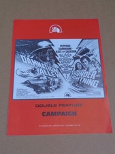 Damnation Alley (George Peppard)/Thunder & Lightning 1977 UK Campaign Book