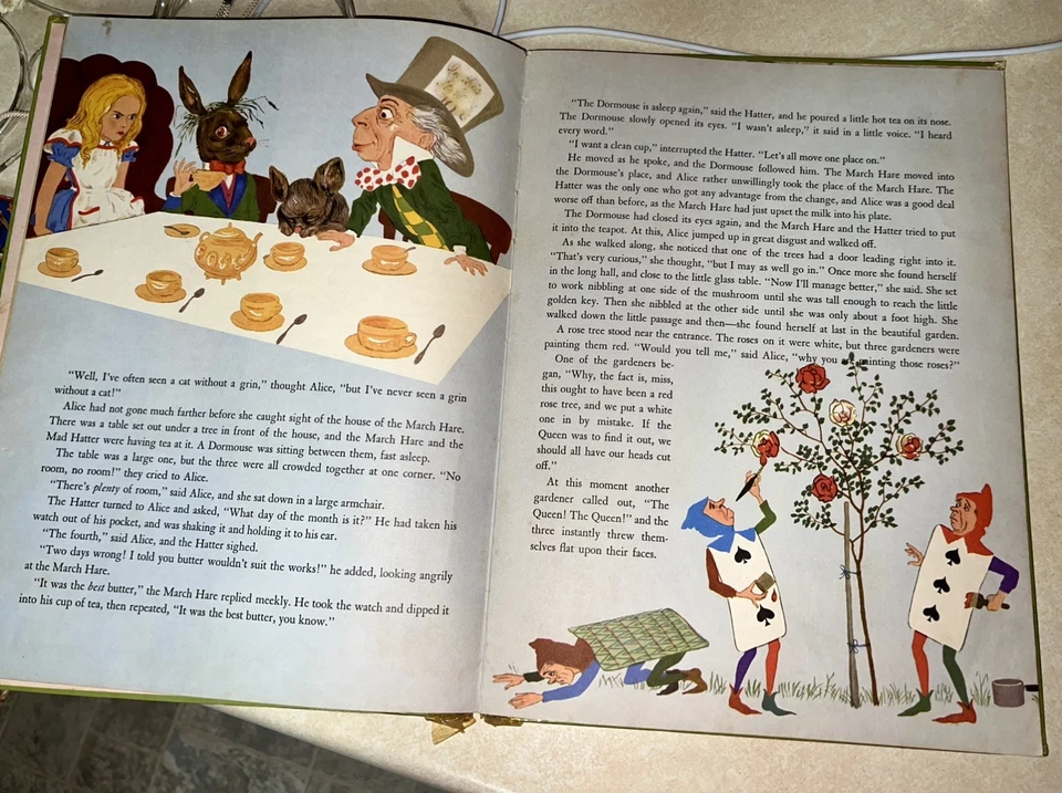 Adventures From The Original Alice In Wonderland And Through The Looking Glass - Image 3 of 3